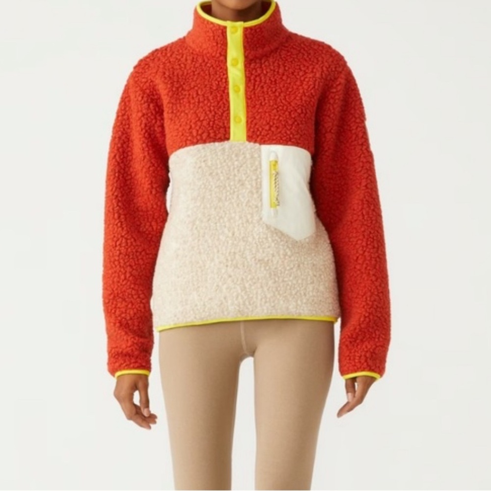 Tory Sport Sherpa Pullover